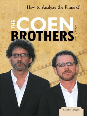 cover image of How to Analyze the Films of the Coen Brothers